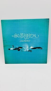 RARE Vinyl! THE MISSION, INTO THE BLUE/BIRD OF PASSAGE, UK Very Good Condition